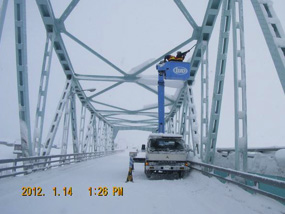 橋梁除雪
